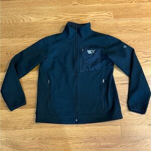 Mountain Hardwear Black Soft Shell Jacket Outdoor Performance